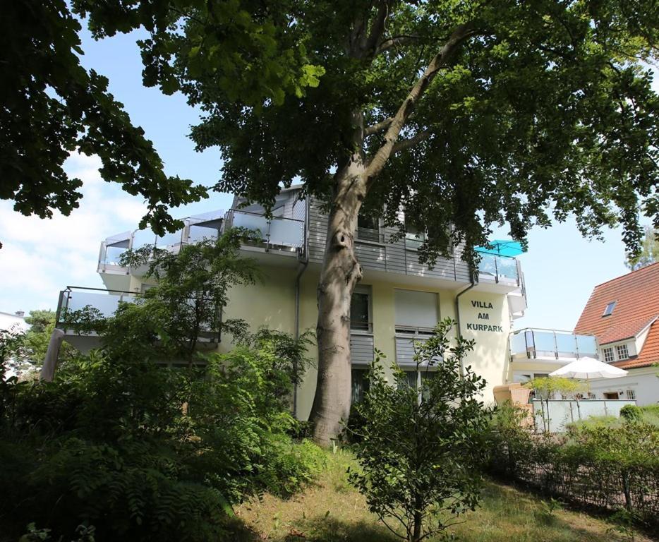 Strandnahe Fewo Mit 2 Schlafzimmern Und Terrasse, Villa Am Kurpark, Binz Kültér fotó